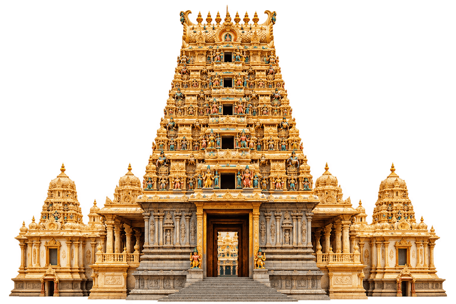 Temple gopuram